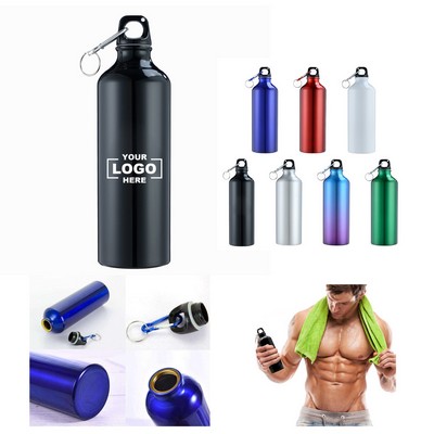 25 oz Aluminum Sports Water Bottle